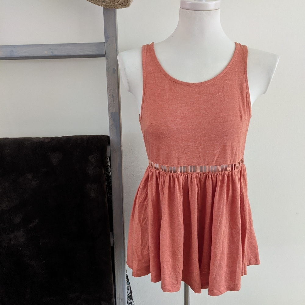 Toby Heart Ginger Open Back Romper - image 3